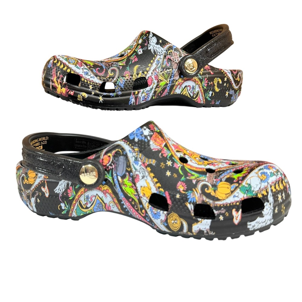 Crocs Womens Harry Potter Vera Bradley Forbidden Forest Clogs Size 7 Hogworts